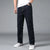 KSTUN Extended Length Jeans Men Dark Blue Extra Length Trousers Mens Clothing Straight Cut Business Casual Tall Man 190cm~200 cm 