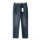 KSTUN Stretch Jeans Men Blue Slim Straight Regular Fit Casual Denim Pants Male Trousers Men's Clothing Fashion Pockets Jean Man 