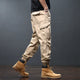 Mens Harem Pants Loose Joggers Men Cargo Pants Sweatpants Kahki Black Overalls Multi