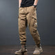 Mens Harem Pants Loose Joggers Men Cargo Pants Sweatpants Kahki Black Overalls Multi