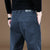 Men Harem Pants Dark Blue Loose Fit Stretch Casual Pants Patchwork Men's Clothing Full Length Trousers Baggy High Quality Brand 