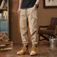 2024 New Cargo Pants For Men Loose Casual Jogging Male Outdoor Sweatpants Overalls Trousers Elastic Waist Multi