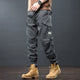 Mens Harem Pants Loose Joggers Men Cargo Pants Sweatpants Kahki Black Overalls Multi