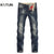 KSTUN Jeans Men New Arrivals Autumn Winter Direct Straight Retro Blue Stretch Vintage Casaul Streetwear Moto Biker Jeans Size 40 