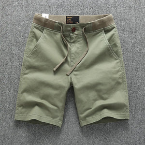 Men's Cargo Shorts 2024 Men Summer Short Pants Camouflage Navy Blue Green Straight Cut Casual Shorts For Men Knee Length Pants 