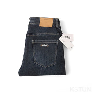 KSTUN Jeans Men Harem Pants Slim Fit Blue Stretch Casual Denim Pants Streetwear 2024 Spring And Autumn Men's Trousers Clothing 