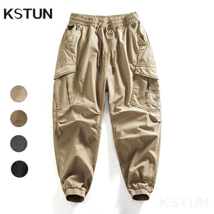 Mens Harem Pants Loose Joggers Men Cargo Pants Sweatpants Kahki Black Overalls Multi