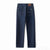 KSTUN Business Casual Jeans For Men Solid Blue Straight Cut Regular Fit Male Denim Pants 2024 New Arrival Full Length Trousers 