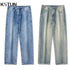 Mens Baggy Pants Wide Leg Jeans For Men Loose Straight Vintage Men's Trousers Clothing Streetwear 2024 New Kpop Casual Cowboy