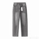 KSTUN Gray Jeans Men Stretch Slim Straight Regular Fit Casual Pants Summer Denim Trousers Men's Clothing Man Jeans Fashion Brand 