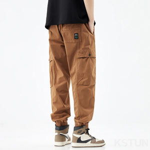 Quality Men Joggers Pants Harem Loose Cargo Pants Casual Sweatpants Muti