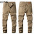 KSTUN Men's Luxury Clothing Casual Pants Fashion Pockets Desinger Full Length Trousers Men Original Brand Straight Cut Stretch