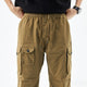 Mens Harem Pants Loose Casual Joggers Sweatpants Men Cargo Pants Pleated Tapered Multi