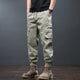 2024 Men Cargo Pants Loose Jogger Male Casual Harem Pants Sweatpants Tapered Ankle