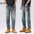 2024 Men Jeans  Loose Fit Fashion Pockets Desinger Saches Male Ankle Length Harem Pants Taper Streetwear Casual