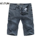 Men's Denim Shorts Summer 2024 Stretch Slim Straight Soft Comfortable Casual Pants Men Short Jeans Fashion Streetwear Male Jeans 