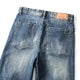 KSTUN Jeans Men Harem Pants Stretch Retro Blue Loose Fit Patchwork Streetwear Men's Trousers Casual Denim Pants Hip Hop Vintage 