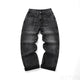 KSTUN Men's Jeans Loose Fit Wide Leg Pants Baggy Jeans For Men Dark Gray 2024 Autumn New Arrival Streetwear Mens Clothing Denim 