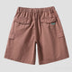 2024 Summer Casual Shorts Pants Men Wide Leg Loose Fit Khaki Black Pink Baggy Shorts For Man Cargo Pants Outdoor Beach Pants 