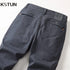 KSTUN Men's Luxury Pants Casual Business Straight Cut Stretch Mens Clothing Full Length Trousers Fashion Designer Large Size 40