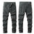 KSTUN Men's Casual Trousers Stretch Slim Pants Business Straight Fitness Fashion Daily Pants for Husband Comfortable Oversized 