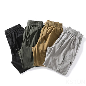 Mens Harem Pants Loose Casual Joggers Sweatpants Men Cargo Pants Pleated Tapered Multi