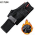 KSTUN Winter Black Jeans Men Warm Jeans Stretch Thicken Fleece Denim Pants Skinny Men's Trousers Fashion Desinger Mens Clothing