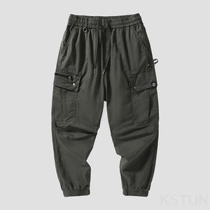 KSTUN Mens Harem Joggers Pants Men Cargo Pants 2024 Loose Casual Multi