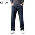 KSTUN Men Jeans Stretch Classic Business Casual Pants Straight Cut Men's Clothing 2024 New Man Trousers Jeans Male Denim Pants