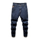 KSTUN Dark Blue Jeans Men Harem Pants Loose Fit Tapered 2024 Autumn Men's Trousers Streetwear Original Designer Oversized 42 