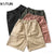 2024 Summer Casual Shorts Pants Men Wide Leg Loose Fit Khaki Black Pink Baggy Shorts For Man Cargo Pants Outdoor Beach Pants 