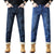 KSTUN Warm Jeans For Men Thicken Fleece