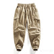 Mens Harem Pants Loose Joggers Men Cargo Pants Sweatpants Kahki Black Overalls Multi