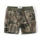 Men Summer Cargo Shorts Pants Elastic Waist Camouflage Shorts Multi