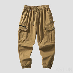 KSTUN Mens Harem Joggers Pants Men Cargo Pants 2024 Loose Casual Multi