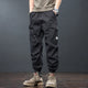 Mens Harem Pants Loose Joggers Men Cargo Pants Sweatpants Kahki Black Overalls Multi