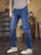 KSTUN Men's Stretch Jeans Blue Slim Straight Cut High Quality Brand Male Casual Denim Pants Mens Clothing Streetwear Trousers 