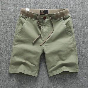 Men's Cargo Shorts 2024 Men Summer Short Pants Camouflage Navy Blue Green Straight Cut Casual Shorts For Men Knee Length Pants 