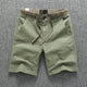 Men's Cargo Shorts 2024 Men Summer Short Pants Camouflage Navy Blue Green Straight Cut Casual Shorts For Men Knee Length Pants 