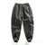 Men Cargo Pants Elastic Waist Loose Jogger Male Casual Harem Pants Sweatpants Tapered Sports Outdoor Trousers Fashion Pockets 