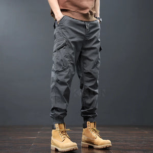 Mens Harem Pants Loose Joggers Men Cargo Pants Sweatpants Kahki Black Overalls Multi