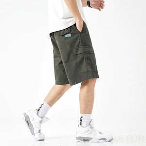 2024 Men's Shorts Pants Loose Wide Leg Multi