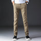 KSTUN 2023 Spring Summer New Casual Pants Men Cotton Slim Fit Chinos Fashion Trousers Male Brand Clothing Basic Mens Pants 