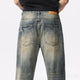 Ripped Jeans Men Loose Baggy Pants Distressed Hip