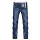 KSTUN Jeans Men Summer 2024 Thin Blue Slim Straight Denim Pants Casual Fashion Men's Trousers Full Length Cowboys Man Homme Jean 