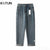 KSTUN Harem Pants Men Jeans Loose Fit Baggy Pants Streetwear Retro Blue Streetwear Vintage Men's Clothing Trousers 2024 New Kpop 