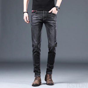 Skinny Jeans Men Black Stretch Male Denim Pants Streetwear Pencil Pants Boys Trousers Casual Men's Clothing Fashion Designer 