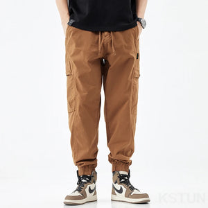 Quality Men Joggers Pants Harem Loose Cargo Pants Casual Sweatpants Muti