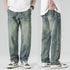 Baggy Jeans Men Wide Leg Pants Casual Oversize Jeans For Men Clothing Loose Fit Streetwear Vintage Male Denim Trousers 2023 New