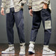 KSTUN Jeans Men Loose Fit Retro Blue 2022 Autumn Wide Leg Pants Denim Trousers Korean Style Fashion Side Pocket Male Baggy Pants